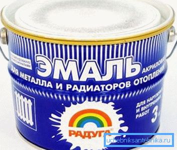 Акрилна боја за радијаторе без мириса 