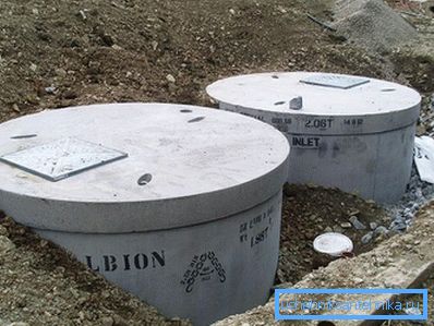 Аутономна канализација армираног бетона Аутономна канализација армираног бетона