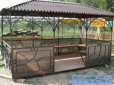 Арбур из правоугаоног профила Арбур из правоугаоног профила