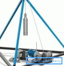 За воду можете користити уређај за бушење методом шок-каблова За воду можете користити уређај за бушење методом шок-каблова