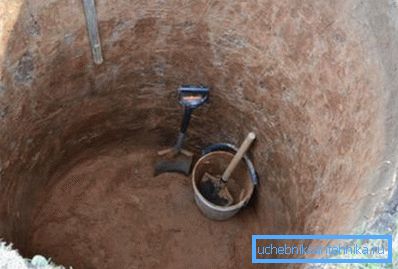 Дно лице заспи са слојем водоотпорне глине. Дно лице заспи са слојем водоотпорне глине.