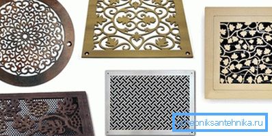 Узорци за естетску вентилацију Узорци за естетску вентилацију