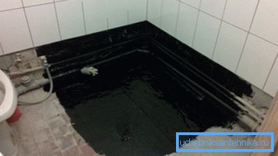 Хидроизолација се врши позивом на зидове Хидроизолација се врши позивом на зидове