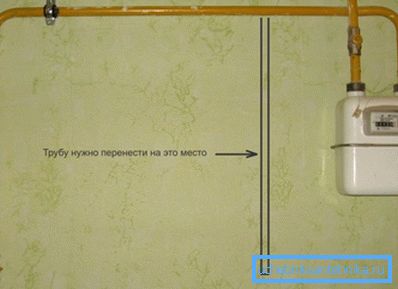 Промена локације цеви подразумијева промјену плана комуникације. Промена локације цеви подразумијева промјену плана комуникације.