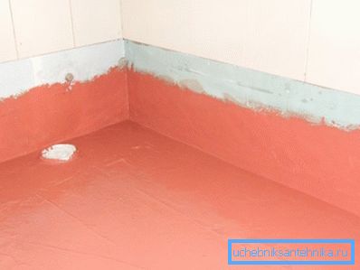 Како је хидроизолација пода под тушем без палетних полимерних материјала Како је хидроизолација пода под тушем без палетних полимерних материјала