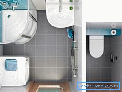 Како инсталирати туш у малом купатилу Како инсталирати туш у малом купатилу