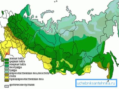 Климатске зоне Руске Федерације. Климатске зоне Руске Федерације.