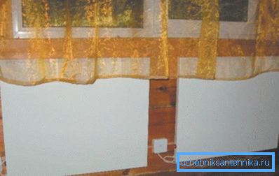 Аматерски фото, електрични грејачи, направљени у облику панела са керамичким уметцима Аматерски фото, електрични грејачи, направљени у облику панела са керамичким уметцима