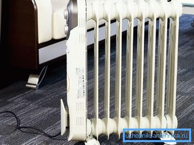 Уљни грејац у стану Уљни грејац у стану