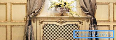 На слици: кутија на радијаторском грејању може бити прави уметнички рад и главни елемент у унутрашњости.