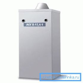 На фотографији - котао АОГВ 17,4 (М) Еуросит На фотографији - котао АОГВ 17,4 (М) Еуросит