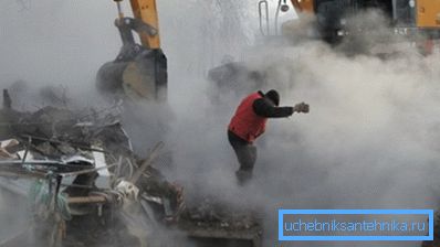 На слици - један од разлога за грејање у празном ходу На слици - један од разлога за грејање у празном ходу