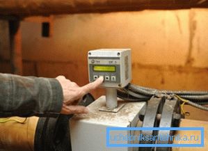 У уређају за фотометрирање инсталиран на централном колектору У уређају за фотометрирање инсталиран на централном колектору