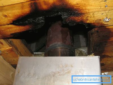 Неизолирани димњак може изазвати пожар.