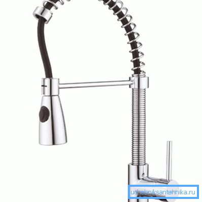 Једноручна мијешалица са заливањем конзерва