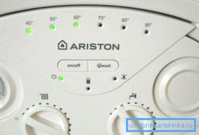 Контроле на котловима Аристона Контроле на котловима Аристона
