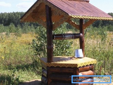 Хексагоналне куће за бунар са својим рукама изгледају изворно. Хексагоналне куће за бунар са својим рукама изгледају изворно.