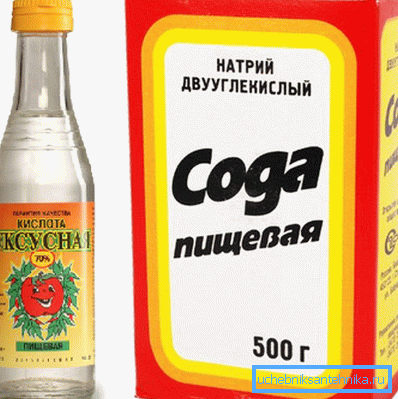 Главне компоненте за чишћење. Главне компоненте за чишћење.