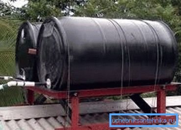 Пре него што направите летњи туш из цеви, узмите у обзир оптимални облик пловила и начин његовог везивања.