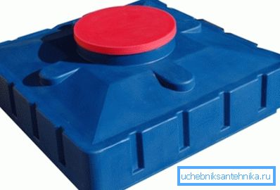 Пластични контејнер за вањски туш