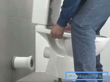Прикључивање тоалета на тврду цев Прикључивање тоалета на тврду цев