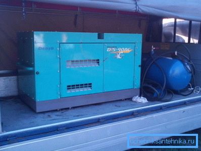 Професионални компресор аутомобила.