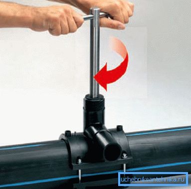 Процес стварања одвода на ПВЦ цеви