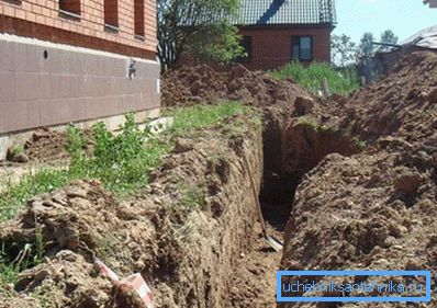 Копање ровова за дубоку дренажу Копање ровова за дубоку дренажу