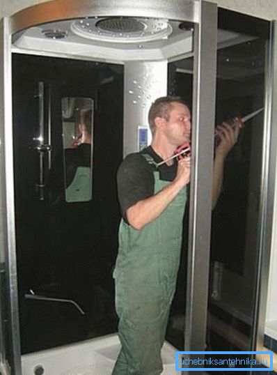 Туш монтажа Туш монтажа