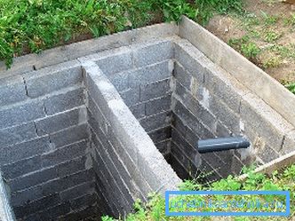 Бетонски блок септичка јама Бетонски блок септичка јама