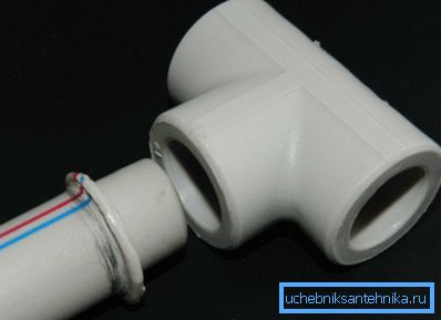 Прикључак загрејаних делова