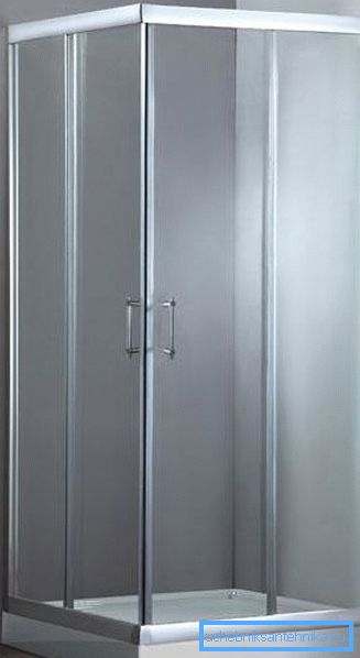 Стаклени туш кут 90к90 цм Стаклени туш кут 90к90 цм