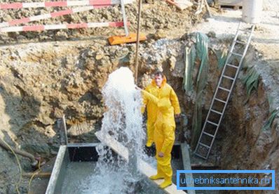 Водени млаз из бунара Водени млаз из бунара