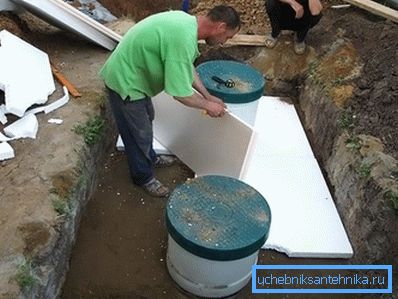 Инсталација септичког резервоара Инсталација септичког резервоара