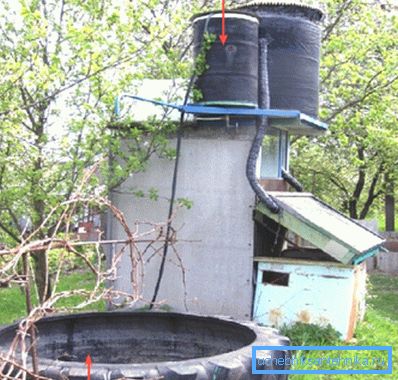 У овом примеру, на крову су инсталирани 2 резервоара. У овом примеру, на крову су инсталирани 2 резервоара.