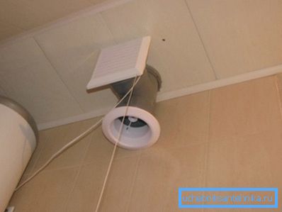 Вентилација издувног вентилатора купатила Вентилација издувног вентилатора купатила