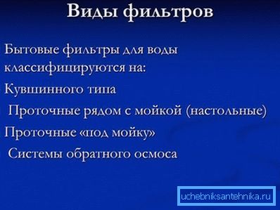3835 Врсте филтера