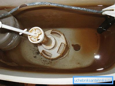 Унутрашњи дио цистерне Унутрашњи дио цистерне