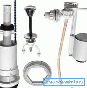 Резервни делови за ВЦ шкољку у потпуности Резервни делови за ВЦ шкољку у потпуности