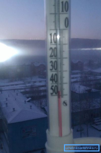 Зима у Тинди.