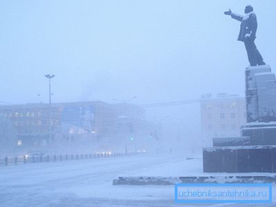 Зима у Иакутији. Зима у Иакутији.